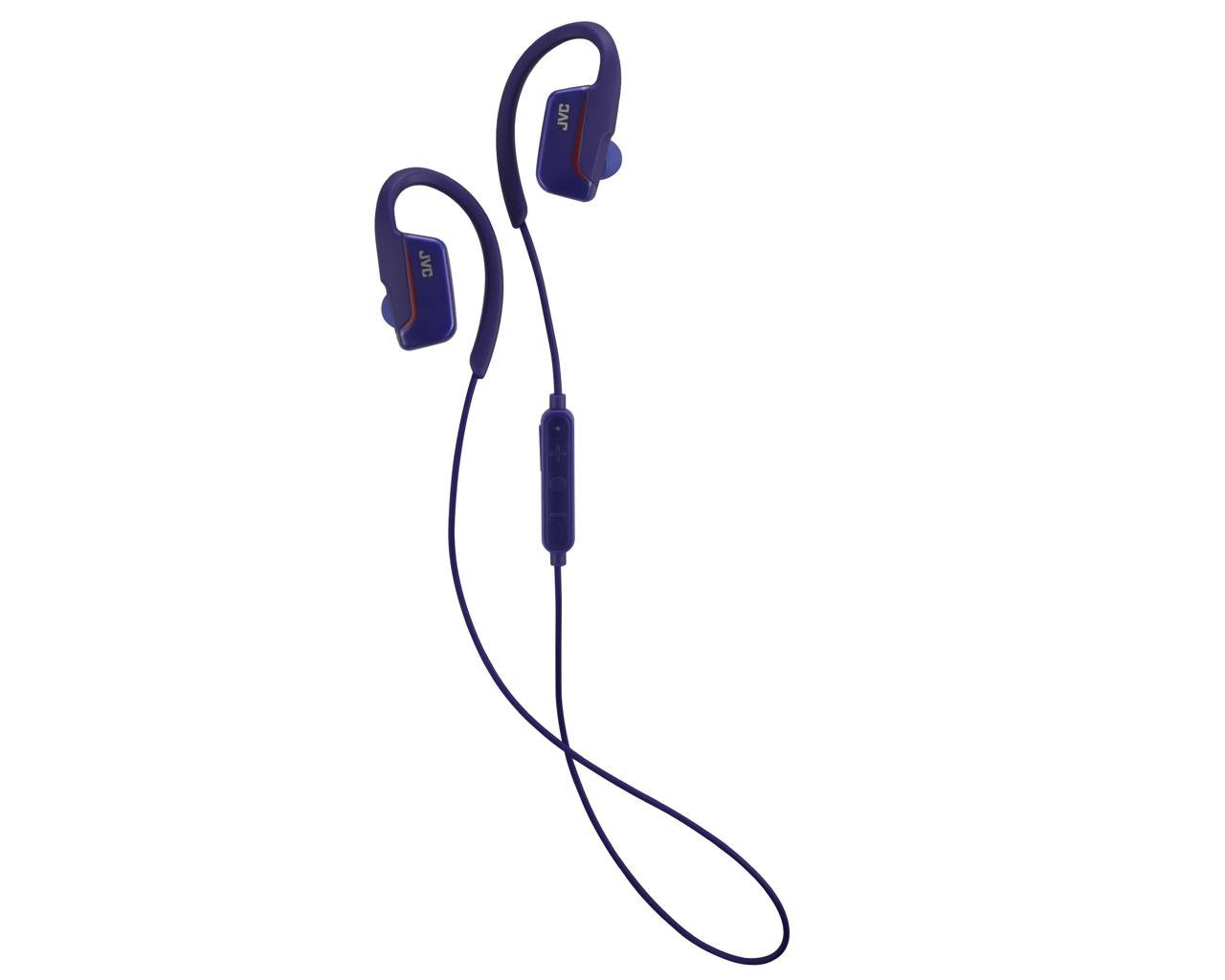 JVC Wireless In-Ear HeadphoneHeadphonesUp to 8 hours Battery Life Water Resistant IPX5 Anti-Slip Material Cable Management with Magnetic Housing Allows Ambient Sound with open type earpiece JVC Run & Music training app for smartphones Mic & Remote